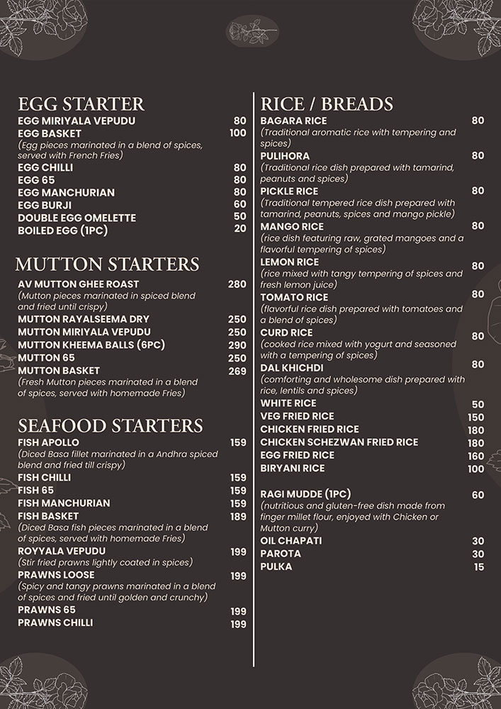 Menu Page 2