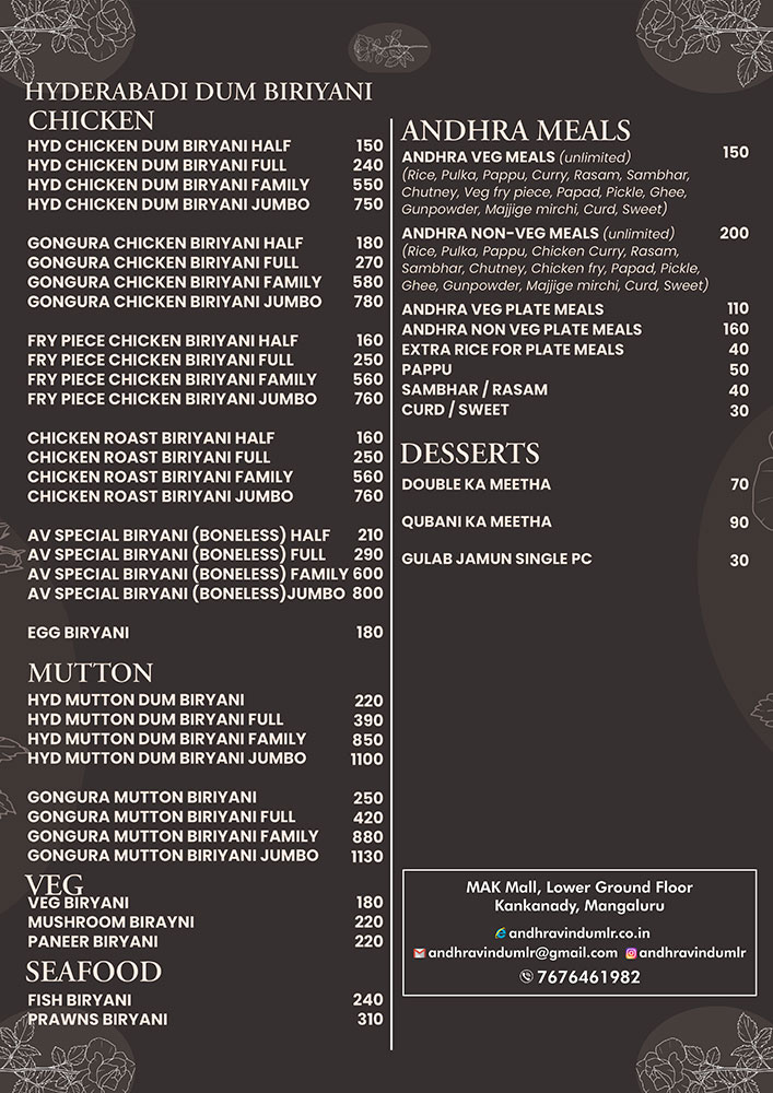 Menu Page 4